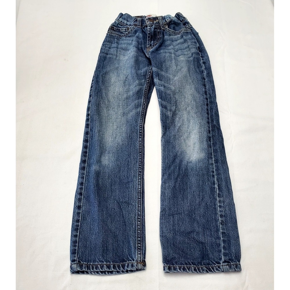 Levis 505 Boys Straight Jeans ●‎ Size 10 Slim ● 23" X 25" ● Adjustable Waist